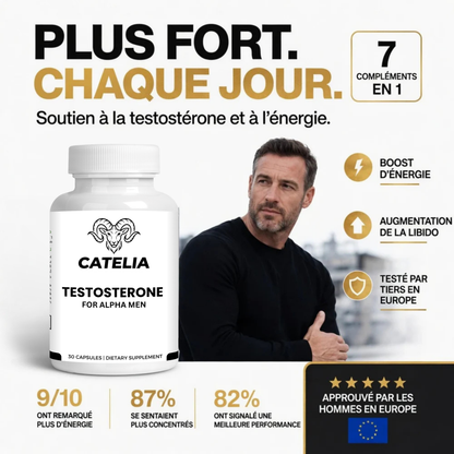 CATELIA Booster de testosterone