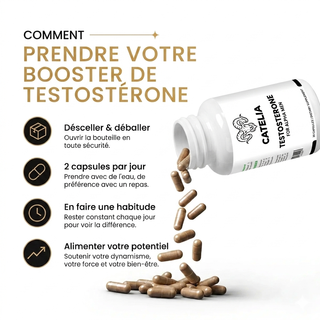 CATELIA Booster de testosterone